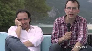 Annecy 2014 - Alexandre Astier et Louis Clichy "Astérix: le Domaine des dieux"