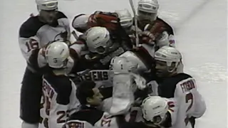 1994 Game 7 Sabres @ Devils /Brodeur Save / Handshakes