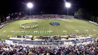 Baker Marching Band Halftime Show 2013 against McGill