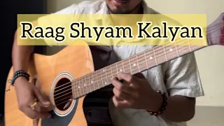 Raag Shyam Kalyan | Indian Classical Guitar | Praful Khapekar