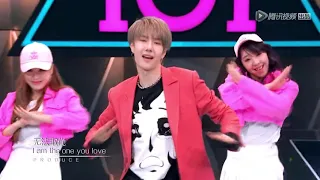 【王一博 Wang Yibo】 神的孩子在跳舞 Dance------创造101主题曲 女团舞