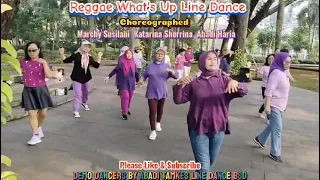 Reggae What's Up / Line Dance / Improver / Marchy Susilani / Katarina Sherrina / Abadi Haria / 2024