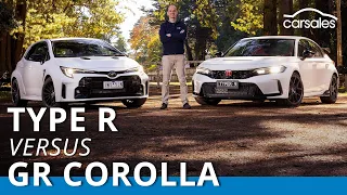 2023 Honda Civic Type R v Toyota GR Corolla GTS road/track comparison (inc. lap times)