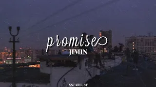 promise by jimin but you’re on a rooftop