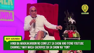 Boy Abunda, not nervous for his new Kapuso show that will lead to losing himself