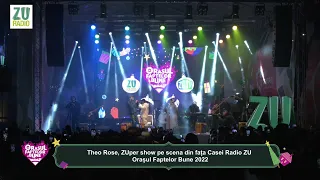 Concert LIVE în Orașul Faptelor Bune: Theo Rose face un ZUper show pe scena din fața Casei Radio ZU