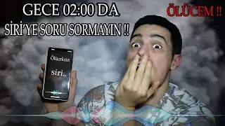 SİRİ'YE SAKIN GECE 2 DE SORU SORMAYIN !! (Sakın Denemeyin !!)