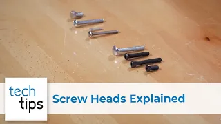 Screw Heads Explained - With Kyle