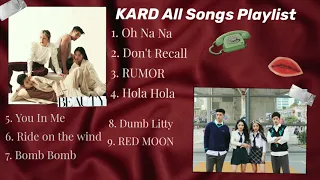 KARD Songs Playlist