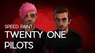 Twenty One Pilots Speed Paint (finished)