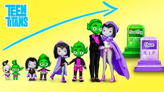 Teen Titans Go! Raven and Beast Boy / 10 LOL OMG Hacks