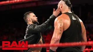 Finn Bálor slaps Braun Strowman: Raw, May 28, 2018