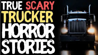 90 mins of True Trucker Scary Horror Stories for Sleep | Black Screen with Rain Sounds | Part 2