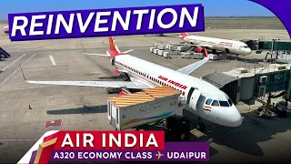 AIR INDIA A320 Economy Class 🇮🇳【Trip Report: Delhi to Udaipur】Reinvention 101