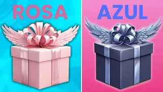 Elige Tu Regalo 🎁 ¿Prefieres Rosa o Azul 🍀 Choose Your Gift