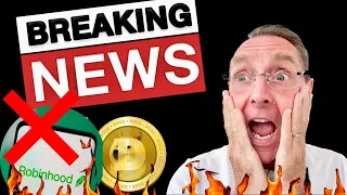 DOGECOIN & BITCOIN NEWS TODAY!  (SEC Just Did This To Robinhood?)