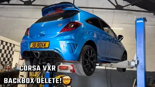 CORSA VXR GETS BACKBOX DELETE *CRAZY LOUD*