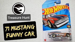 Hot Wheels Treasure Hunt 71 Mustang Funny Car