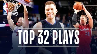 Blake Griffin's Top 32 Plays With The LA Clippers!
