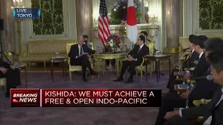 Biden in Japan to launch regional economic plan to counter Beijing