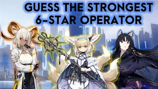 [Arknights] Which 6-star operator is the strongest?