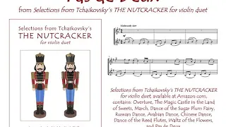 Pas de Deux (from The Nutcracker) for violin duet
