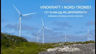 Vindkraft i Nord Troms?