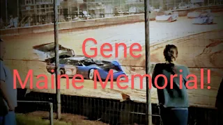 Racing the Gene Maine Memorial at Needmore Speedway!