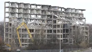 Northville Psychiatric Hospital demolition 4K
