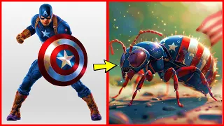 SUPERHEROES but ANT 💥 All Characters (marvel & DC) 2024