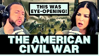 🇺🇸 HISTORY IS WILD! CANADIAN'S FIRST TIME REACTION TO The American Civil War - OverSimplified Part 1