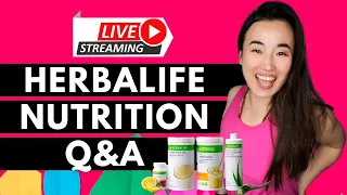 How To Lose Weight With HERBALIFE | Safe And Healthy | Live Q&A