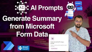 Custom AI Prompts in Power Platform - Generate Summary from Microsoft Form Data