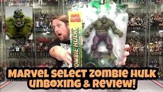 Marvel Select Zombies Incredible Hulk Unboxing & Review! + Set Rankings!