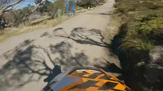 Huge crash, Thredbo Cannonball downhill!