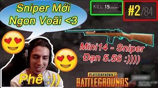 Test Máy Chủ Thử Nghiệm, Grimmmz Loot KHẨU SNIPER HẠNG NHẸ Mini14 Giật 15 Kills Nhưng Về Nhì Mới Đau