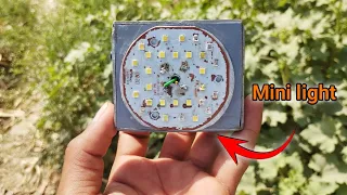 how to make  Mini emergency light |DIY| homemade mjsufiyanroboman