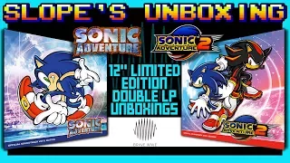 Sonic Adventure 1 & 2 Brave Wave Limited Edition Record Un-Boxing - SGR