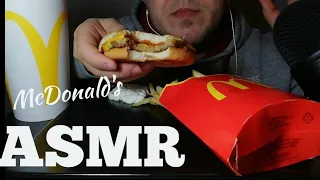 ASMR Türkçe McDonald's Burger  I Asmr Köfte BURGER I Asmr McDonald's I Fries I