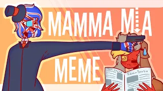 / Mamma Mia MEME / Uk x ussr / countryhumans / 13+ 