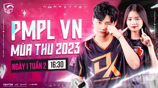 🔴 [VN] PMPL VIETNAM FALL W2D1 2023 | 16 TIM SIAP UNTUK BALAPAN MINGGU 2!