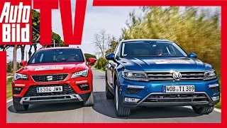 Test VW Tiguan vs. Seat Ateca (2016) - Bruderduell