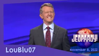 Jeopardy! - Ken Gives Away the Answers (and he swears too) (November 8, 2022)