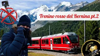 Bernina red train - "Cruise" by train from Italy to Switzerland! Pt. 2