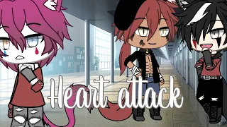 Heart attack ll gay version ll gacha life