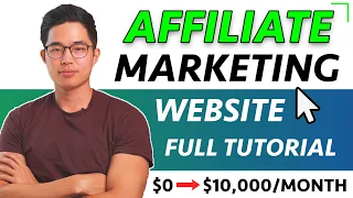 How To Create An Affiliate Marketing Website For Beginners | FREE COURSE 2022