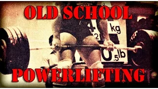 Old School Powerlifting - Powerlifting Motivation (MuscleFactory DARK) - Пауэрлифтинг