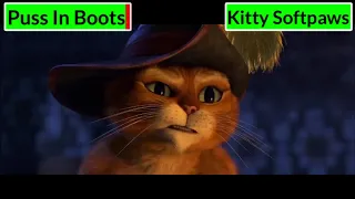 Puss In Boots Rooftop Chase & Dance Fight with healthbars | Puss In Boots