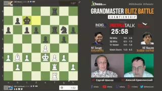 Vachier-Lagrave - Nakamura, game 21, 1+1