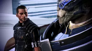 Mass Effect 3 Гаррус и Шепард